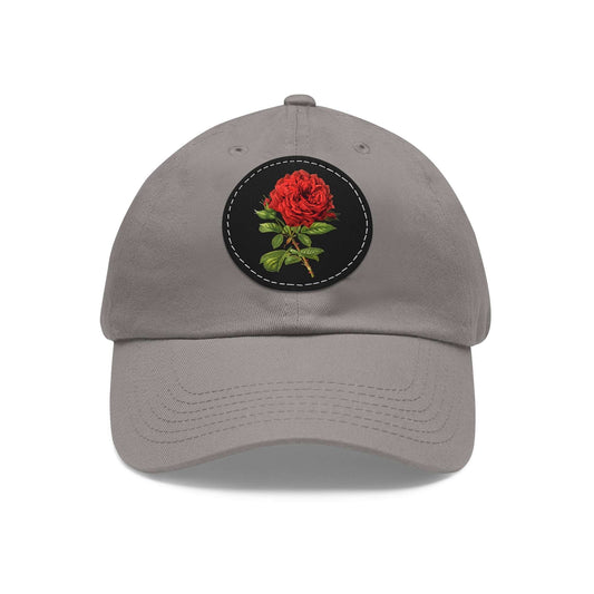  Red Rose Flower Hat - Vintage Duchesse de Dino illustration