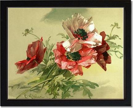 Poppies | Victorian Wall Art Print